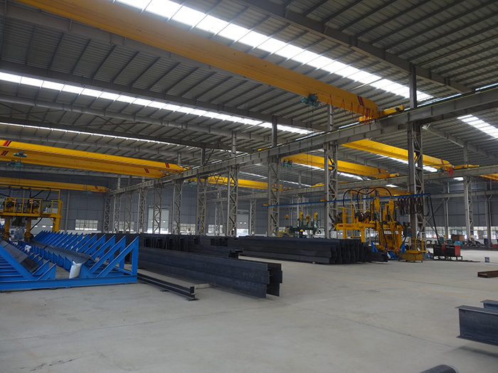 山東三維鋼結構公司加工制作