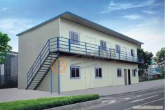 山東神達化工有限公司臨時辦公鋼結構活動板房工程