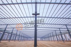 山東呈祥電氣100萬噸鐵塔2號重鋼廠房