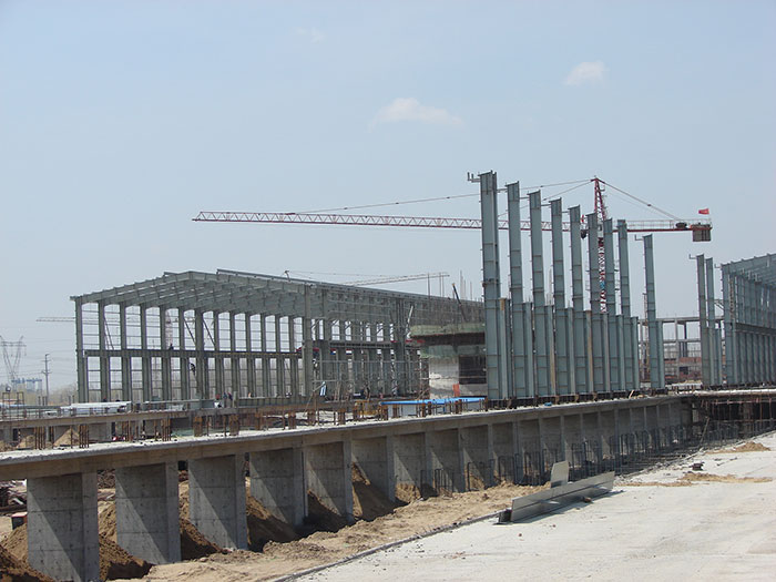 山東三維鋼結構構件