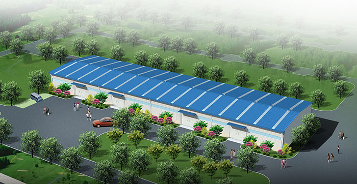 山東三維彩鋼廠房