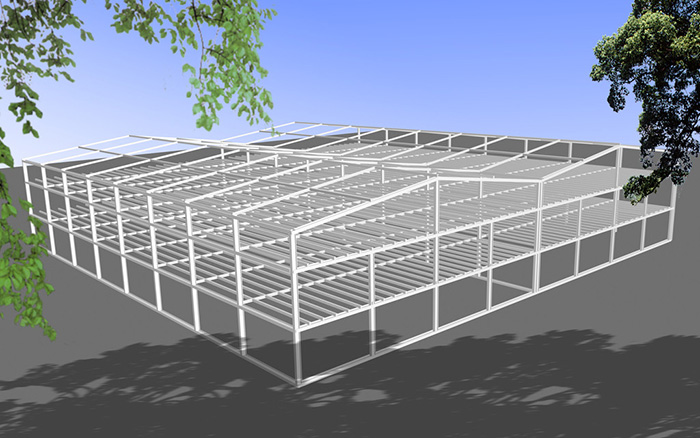 山東三維鋼結構廠房