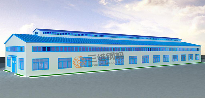 山東三維輕鋼結構廠房案例