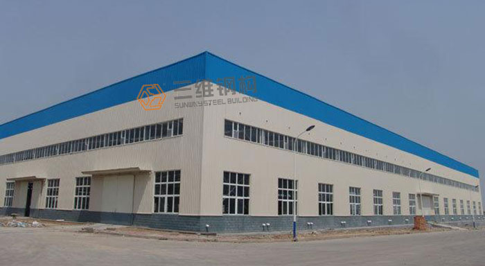 山東三維鋼結構公司輕鋼結構廠房