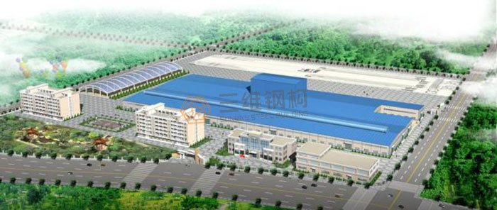 山東三維鋼結構恒信變壓器鋼結構廠房