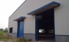 滕州市宏泰化工公司輕鋼結構倉庫工程