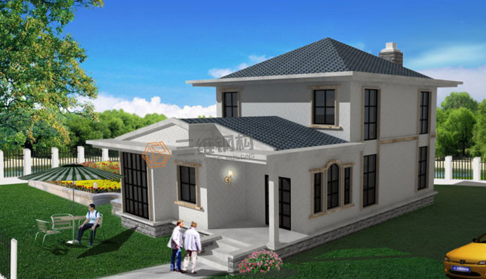 山東三維鋼結構公司建造的鋼結構住宅