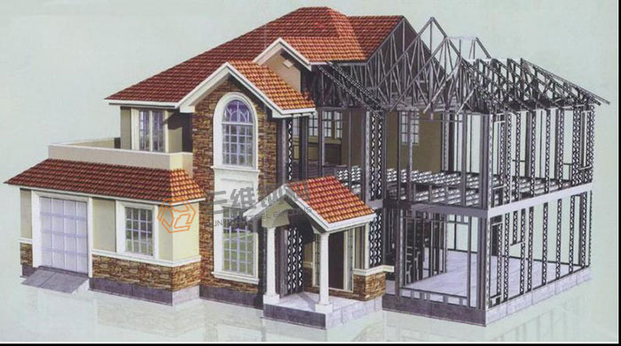 新環保下的山東三維鋼結構公司鋼結構住宅