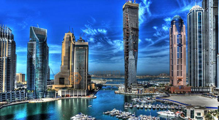 山東三維鋼結構公司摩天大樓施工