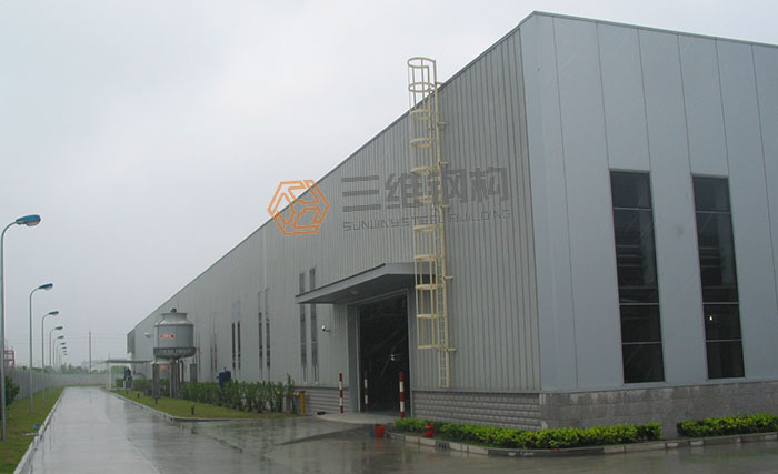 山東三維輕鋼結構廠房圖集案例之一