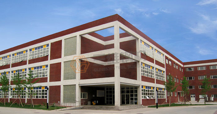 山東三維鋼結構公司鋼框架結構