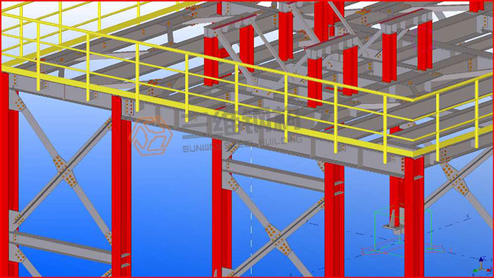 山東三維鋼結構公司鋼結構工程設計圖紙