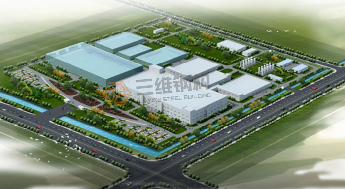 山東三維鋼結構公司輕鋼結構廠房