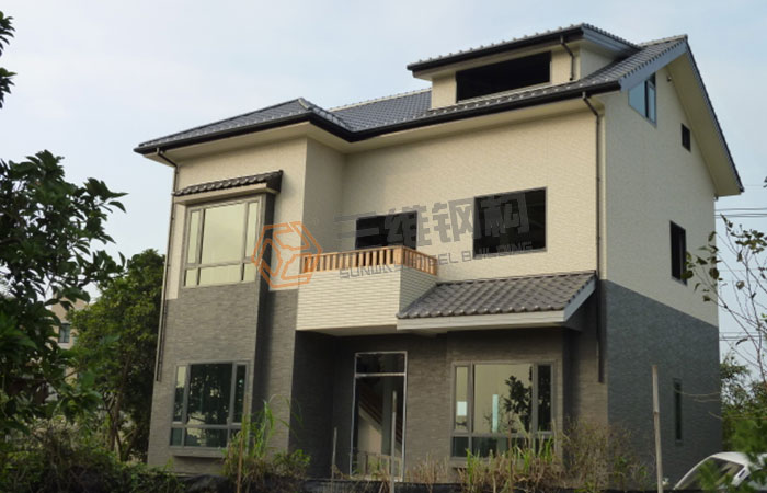 山東三維鋼結構住宅案例