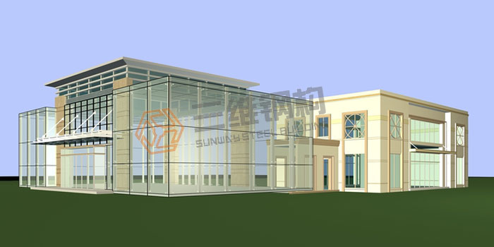 山東三維鋼結構公司鋼結構廠房