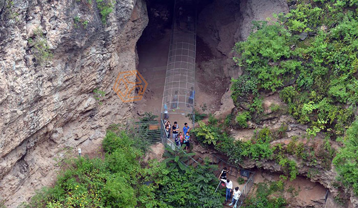 周口店北京人遺址——山東三維鋼結構公司提供