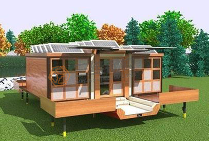 山東三維鋼結構公司集裝箱活動房