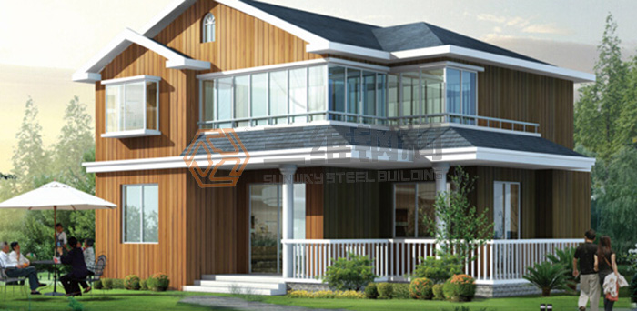 山東三維鋼結構股份有限公司輕鋼結構房屋圖例