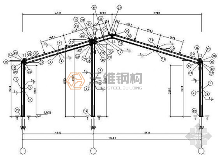 山東三維鋼結構股份有限公司單層鋼結構廠房