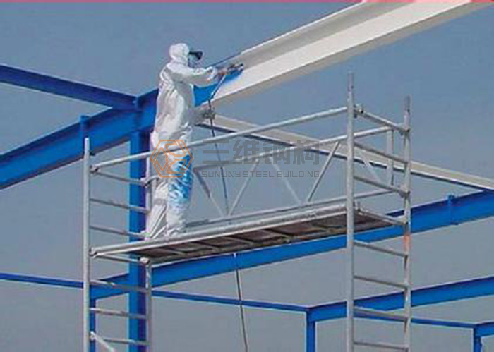 山東三維鋼結構公司專業防腐