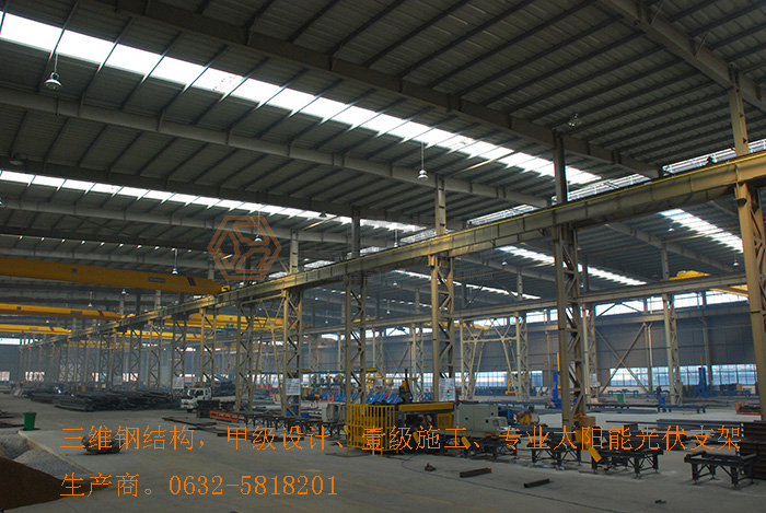 山東三維鋼結構股東有限公司輕鋼結構廠房建筑