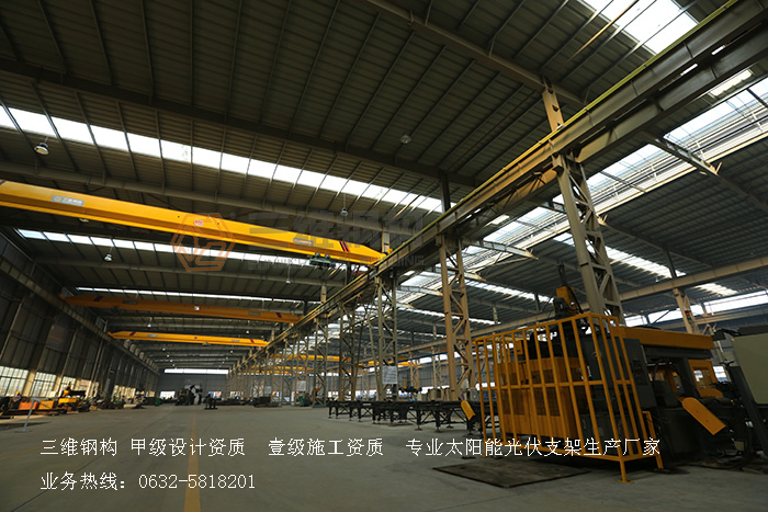 山東三維鋼結構股份有限公司鋼結構廠房通風降溫