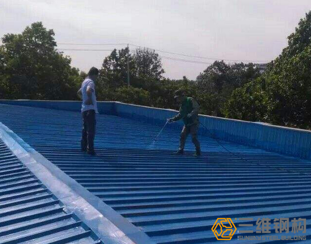 常見的鋼結構廠房防水舉措