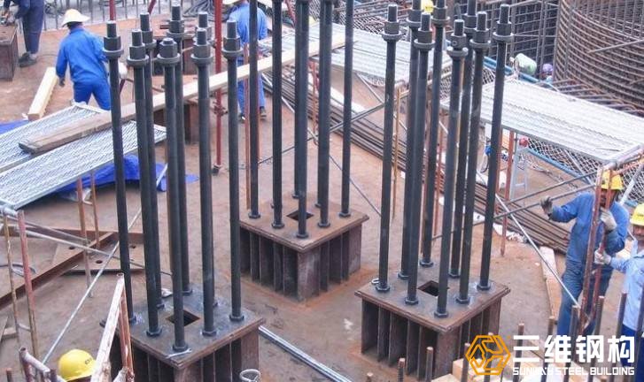 多高層鋼結構廠房鋼結構高強螺栓連接