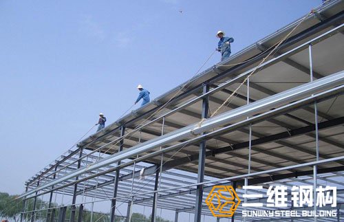 鋼結構廠房施工、加工