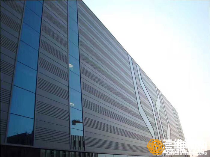 三維鋼構建造的鋼結構廠房