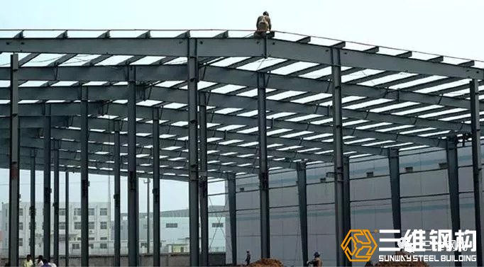 鋼結構廠房高空施工
